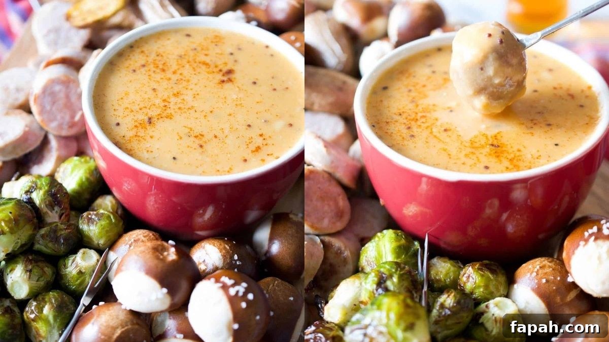 Beer Cheese Fondue