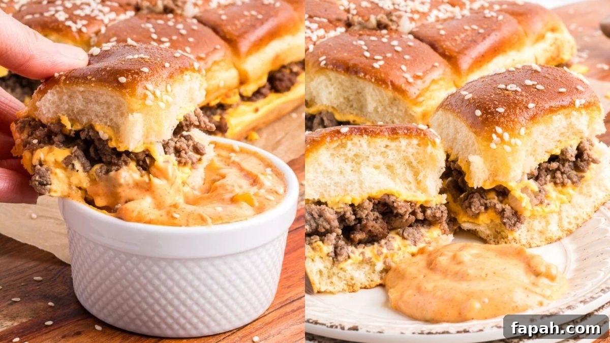 Easy Cheeseburger Sliders