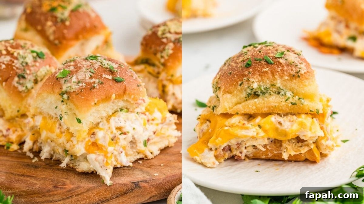 Crack Chicken Sliders