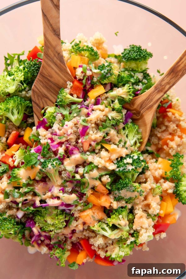 Confetti Quinoa Vegetable Salad