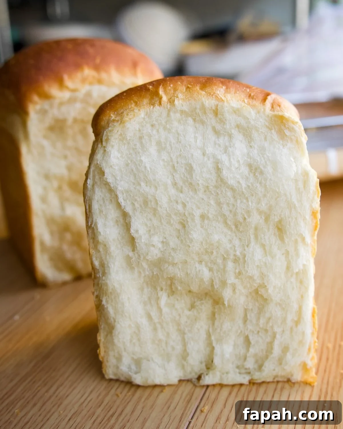 fluffy pillowy cross section