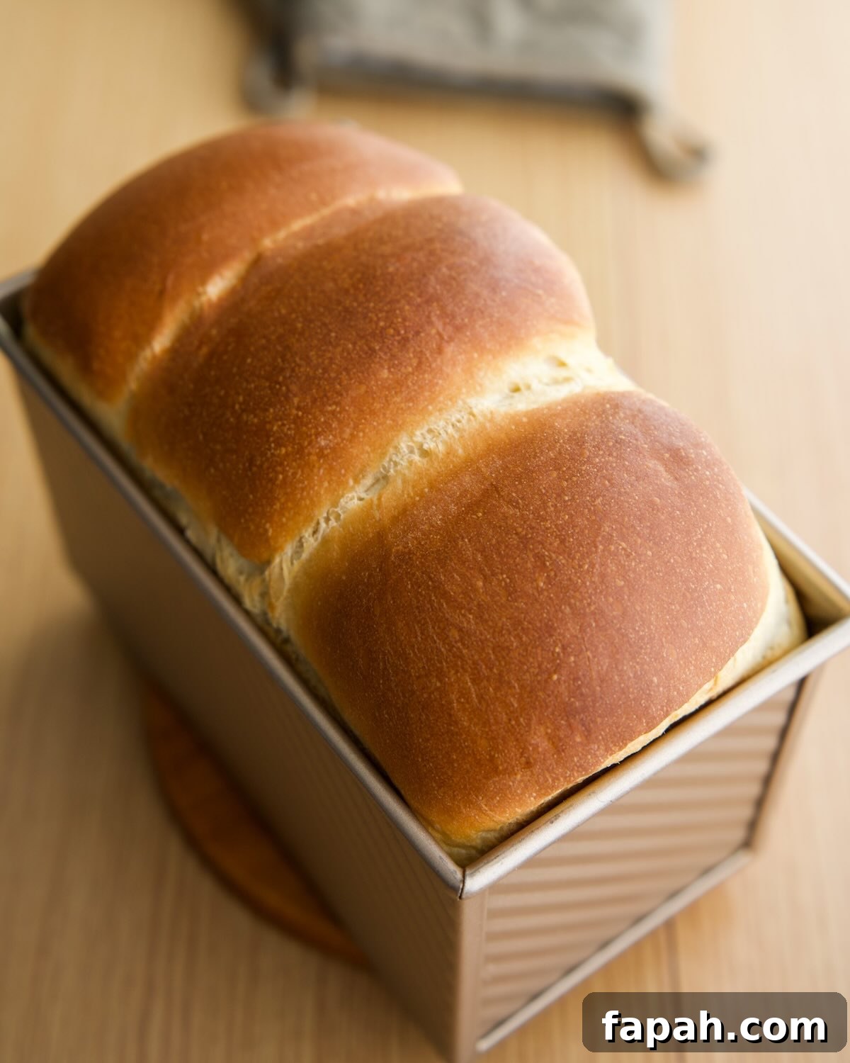 rest bread in loaf pan for 10 minutes