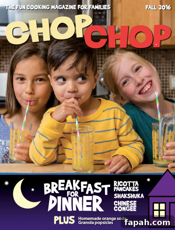 ChopChop Magazine via LizsHealthyTable.com