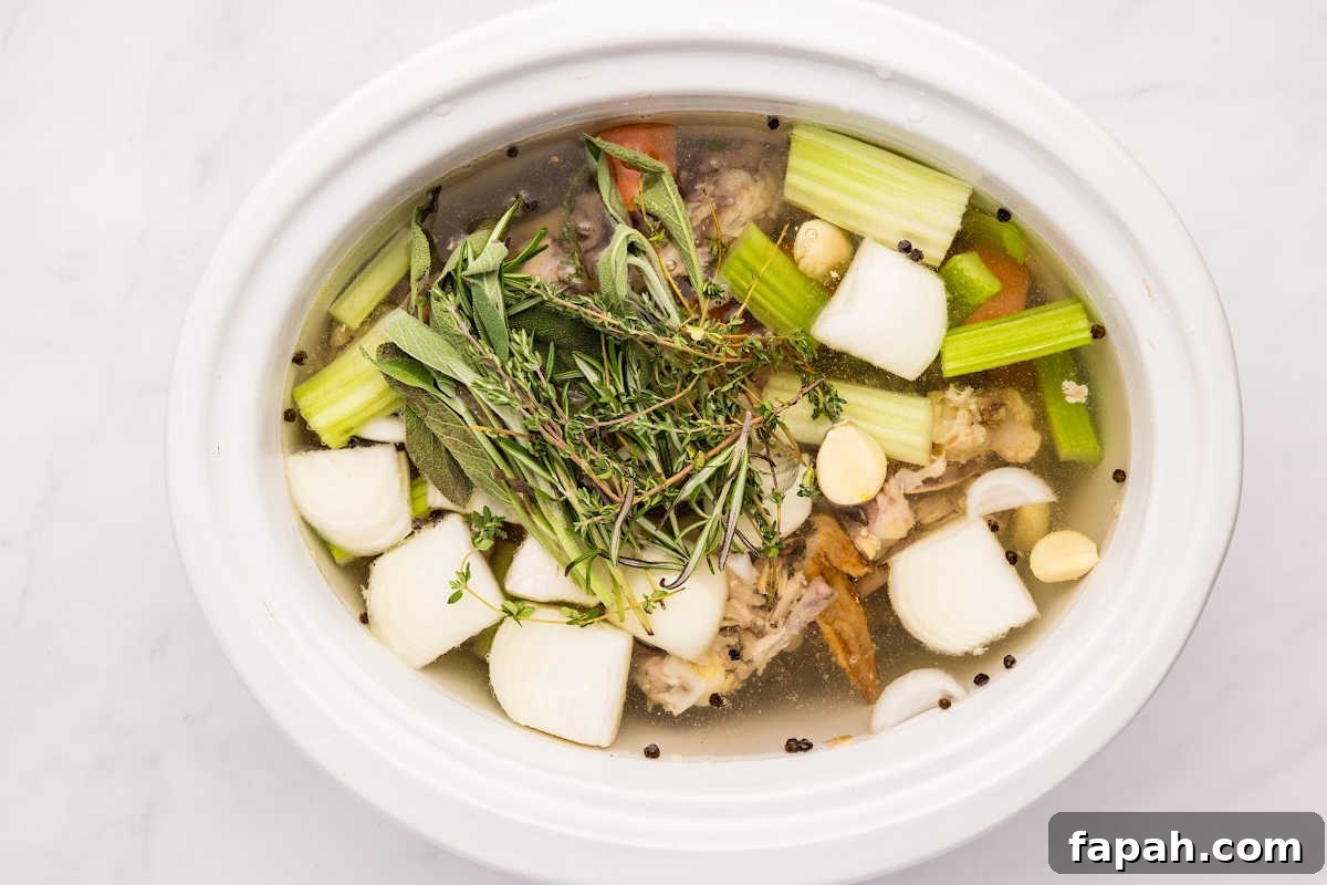 all ingredients and water in slow cooker.